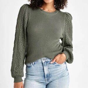 Splendid Phoebe Pointelle Sweater